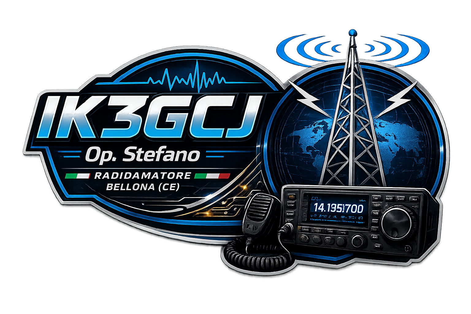 IK3GCJ op. Stefano