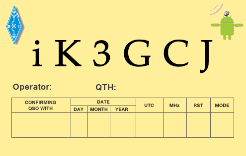 QSL Card IK3GCJ